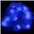 9.5m 80-LED 8 Lighting Modes 250V Heart Shaped Colorful LED String Light for Christmas Wedding Party Garden