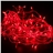 9m 100-LED 8 Lighting Modes Rice Shaped LED String Light with EU Plug (Red Light)