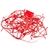 9m 100-LED 8 Lighting Modes Rice Shaped LED String Light with EU Plug (Red Light)