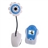 BM0045B 2.4GHz Mini Night Vision Flower Shape Digital Wireless Baby Monitor Set (Blue)