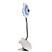 BM0045B 2.4GHz Mini Night Vision Flower Shape Digital Wireless Baby Monitor Set (Blue)