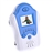 BM0045B 2.4GHz Mini Night Vision Flower Shape Digital Wireless Baby Monitor Set (Blue)