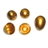 Beautiful Hollow Plastic Easter Golden Egg Decoration