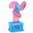 Beautiful Windmill Style USB Cartoon Fan with Soft Fan Blade and LED Flashlight (Pink & Blue)