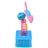 Beautiful Windmill Style USB Cartoon Fan with Soft Fan Blade and LED Flashlight (Pink & Blue)
