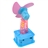 Beautiful Windmill Style USB Cartoon Fan with Soft Fan Blade and LED Flashlight (Pink & Blue)