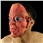 Blue Eye Alien Ghost Mask for Costume Balls /Parties /Halloween /Bear Bar
