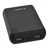 Cager B01 7200mAh 2 USB Outputs Emergency Charger Mobile Power Source Bank for iPhone iPad Cellphone MP4 (Matte Black)