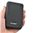 Cager B01 7200mAh 2 USB Outputs Emergency Charger Mobile Power Source Bank for iPhone iPad Cellphone MP4 (Matte Black)