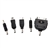Cager B01 7200mAh 2 USB Outputs Emergency Charger Mobile Power Source Bank for iPhone iPad Cellphone MP4 (Matte Black)