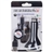 Cell Phone USB Car Charger Adapter with 70cm Length Retractable USB to Mini USB Cable (Black)