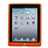 Chocolate Bean Style Soft Silicone Protective Back Case Cover for The new iPad (Orange)