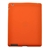Chocolate Bean Style Soft Silicone Protective Back Case Cover for The new iPad (Orange)
