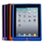 Chocolate Bean Style Soft Silicone Protective Back Case Cover for The new iPad (Orange)