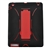 Cool Robot Style Hard Protective Back Case Cover with Stand for The new iPad (Black & Red)
