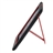 Cool Robot Style Hard Protective Back Case Cover with Stand for The new iPad (Black & Red)
