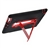Cool Robot Style Hard Protective Back Case Cover with Stand for The new iPad (Black & Red)