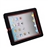 Cool Robot Style Hard Protective Back Case Cover with Stand for The new iPad (Black & Red)