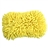 Coral Shaped Car Wash Sponge Soft Car Cleaner Car Washer with Elastic (Yellow)