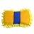 Coral Shaped Car Wash Sponge Soft Car Cleaner Car Washer with Elastic (Yellow)