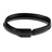 DAHOC Hair Style Magic Twist Hair Chignon Tool Flexible Plastic Ring for Hair Up (Black)