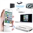 EXQUIS 2.4GHz Wireless AV Transmitter & Receiver Set for iPhone /iPad /iPod (White) 