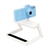 Eazzzy Mini Surveillance Digital Video Voice Recorder Camcorder with Motion Detector & Foldable Gimballed Base (Blue)