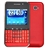 F605 Android 2.3 Dual SIM Quad Band 2.4 Inch Touchscreen QWERTY Keyboard Smart Phone with WiFi TV GPS (Red)