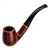 FS-9382A Durable Detachable Wooden Cigarette Tobacco Smoking Pipe with Carrying Pouch