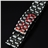 Fascinating Stainless Steel Sport Style Led Lava Table Watch (Silver)
