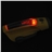 Fashionable Hand-winding Charge Solar Flashlight Radio with LED Blink Light (Yellow)