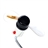 Flexible Aluminum Alloy USB Cooling Fan with Multicolor LED Light (Silver)