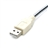 Flexible Aluminum Alloy USB Cooling Fan with Multicolor LED Light (Silver)