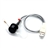 Flexible Aluminum Alloy USB Cooling Fan with Multicolor LED Light (Silver)
