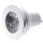 GU10 3W RGB Multicolored LED Lamp Bulb Light with IR Remote Controller (85~265V)