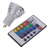 GU10 3W RGB Multicolored LED Lamp Bulb Light with IR Remote Controller (85~265V)