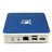 GV-2 Android 2.3 High Definition TV Box with 512MB/4GB Flash WiFi Ethernet 1080P Video Decoder (Blue) 