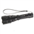 HS-801 Cree R2-WC 2-Mode 230-Lumen LED Flashlight Torch with White Light (Black)