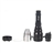 HS-801 Cree R2-WC 2-Mode 230-Lumen LED Flashlight Torch with White Light (Black)