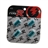 Hexagonal Alloy Car Tire Valve Cap 4-piece Set (Green)