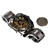 IK Colouring 98130G Men Round Steel Mechanical Wristwatch