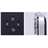 JXD A16 4.3" Sensitive Touch Screen Handheld Video Game Console with Press Key - 8GB (Black)