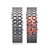 Japanese Style Red LED Watch for Woman Wrist Watch (Silver)
