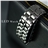 Japanese Style Red LED Watch for Woman Wrist Watch (Silver)