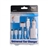 LC-71 6-in-1 Universal Car Charger for iPod 3G/3GS PSP NDS NDSi NDSL USB (White)