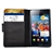 Left-right Open Style Protective PU Case Cover with Card Holder for Samsung Galaxy SII /I9100 (Black) 