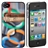 London's 2012 Olympic Torch Pattern Style Hard Protective Back Case Cover for iPhone 4 /iPhone 4S