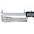 M2 3 Modes 750LM CREE MC-E LED Flashlight with Aluminum Alloy Body (Silver)