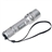 M2 CREE R5 Aluminum Alloy LED Flashlight with 1 Mode and 370 Lumens (Silver)