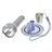 M8 Cree R2-WC 250-Lumen LED Flashlight Torch with White Light (Silver)